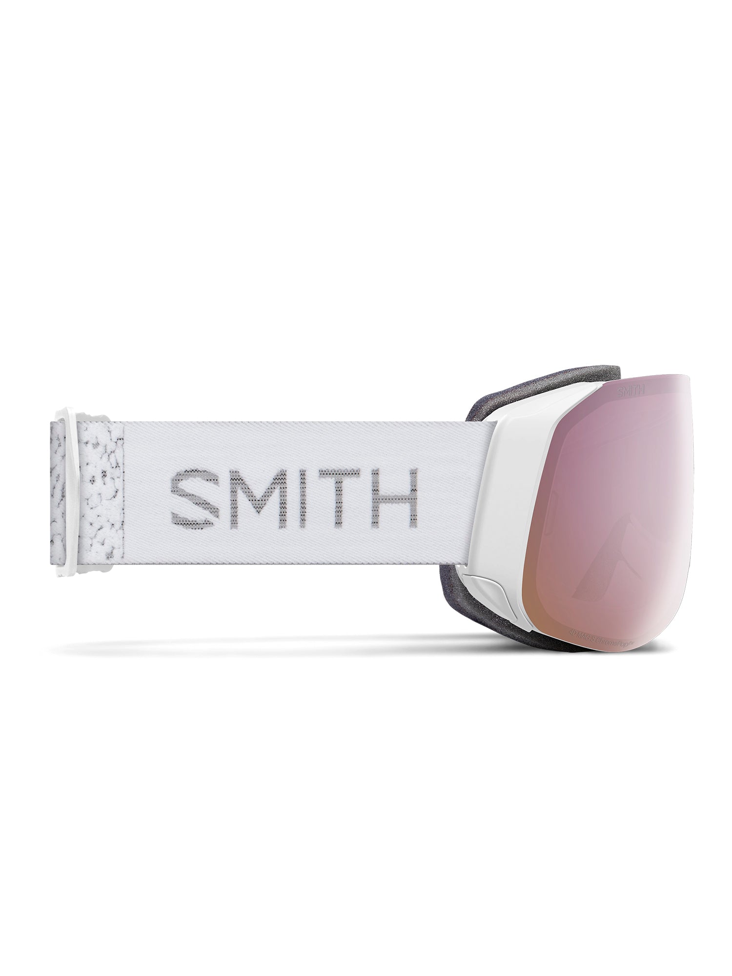 WHITE KNIT/ROSE GOLD