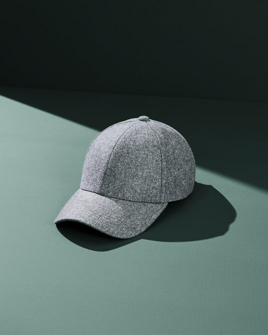 Granite Grey Wool Cap