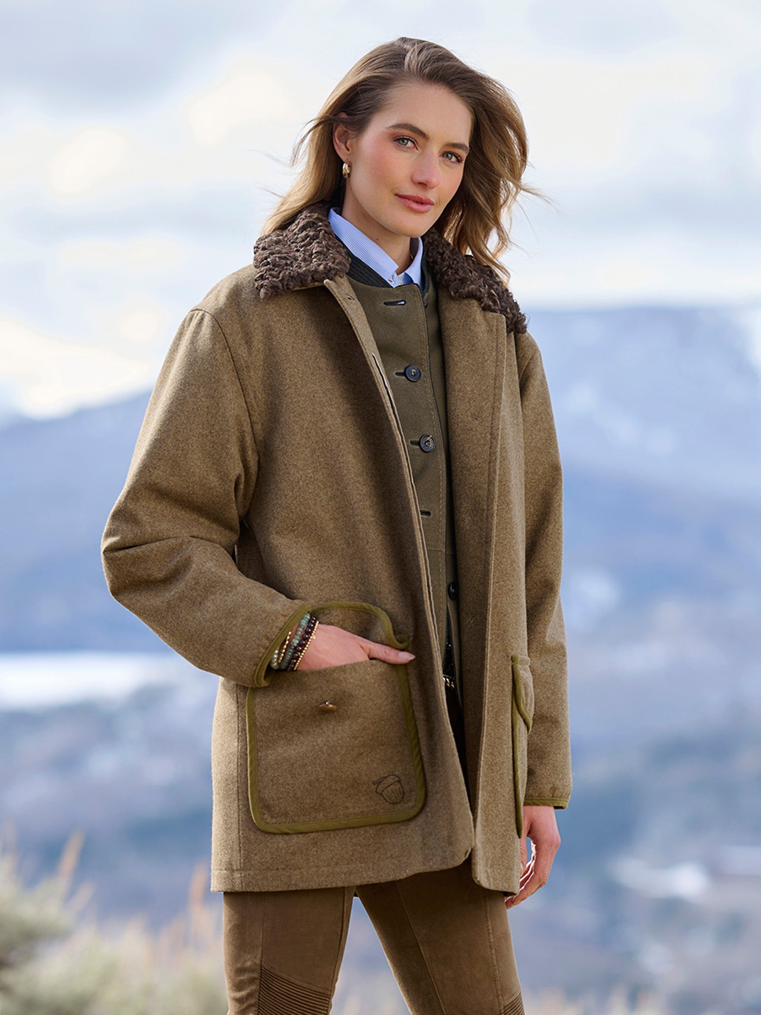Cecelia Loden Barn Coat – Gorsuch