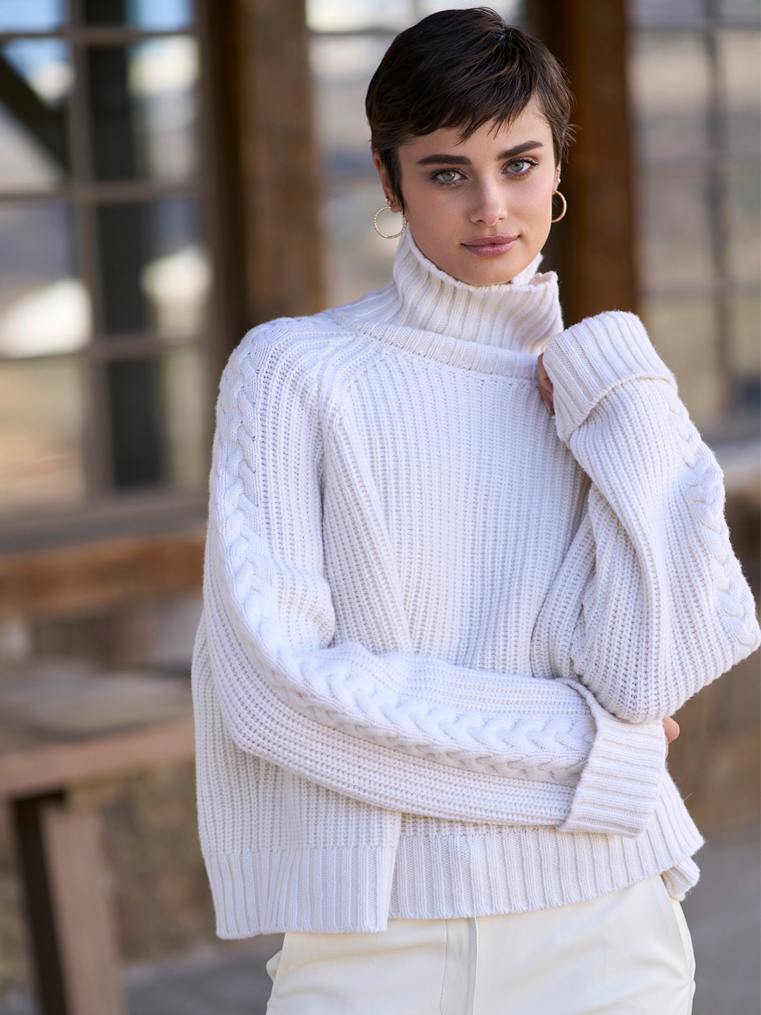 Caja Knitted Turtleneck Sweater