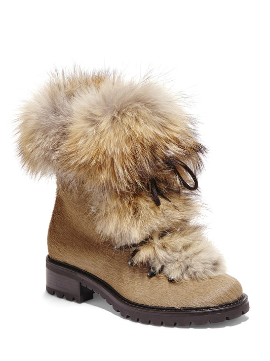 Agata Fur Hiker Boot