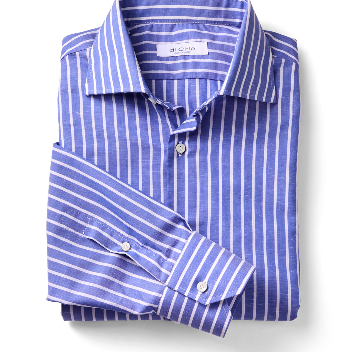 Awning Stripe Shirt - BLUE / 40 Awning Stripe Shirt - BLUE / 40