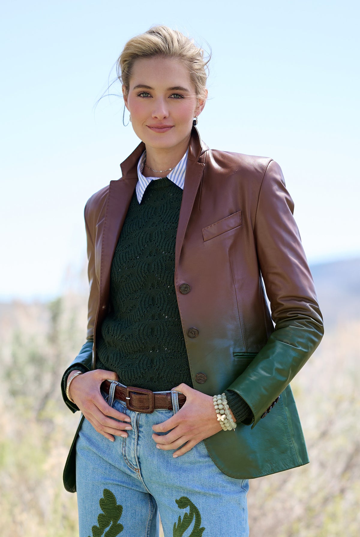 GREEN BROWN