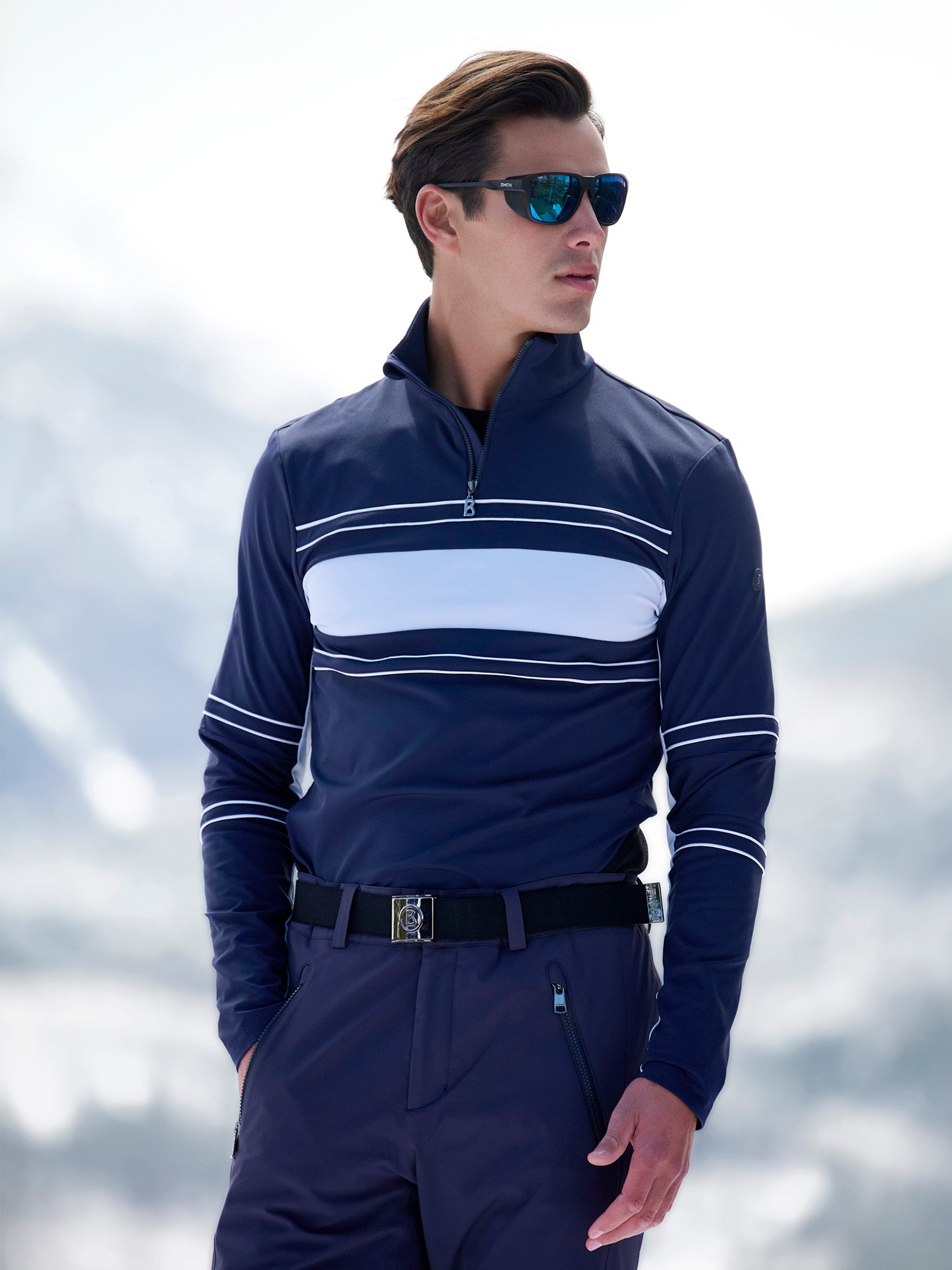 トップス SHODO5351 TURTLE NECK 48 M02_BOG_MINHO_NVY_106-218-0131