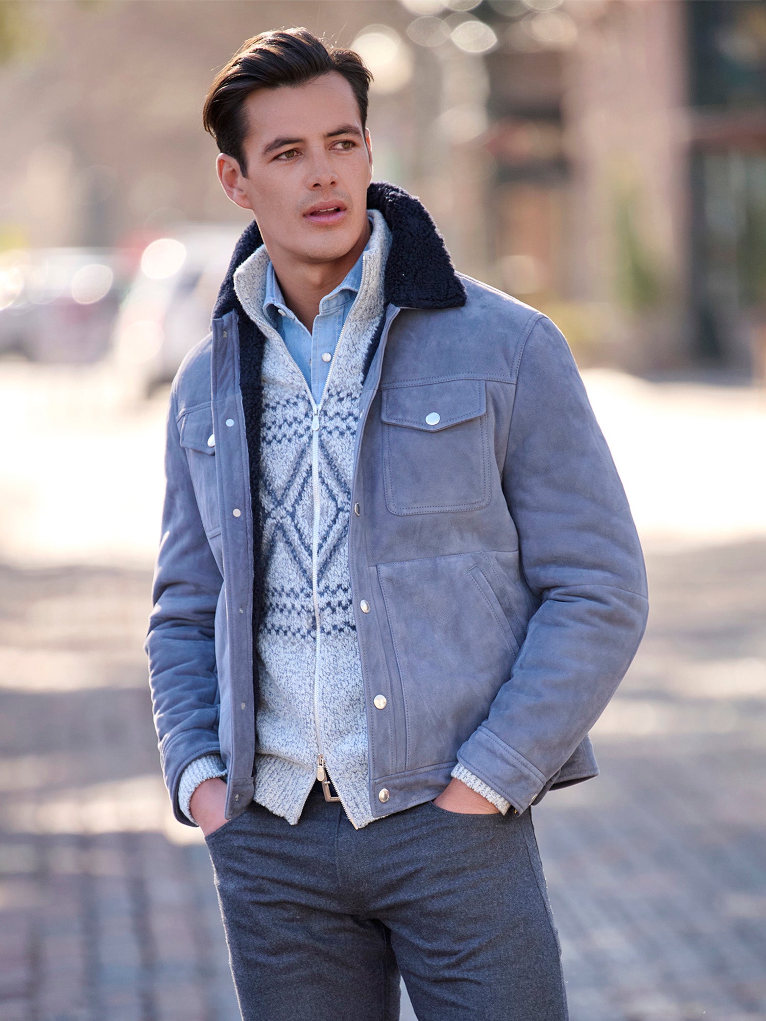 blurhms Linen Twill Hospital Jacket【G】. blurhms Linen Twill Hospital Jacket(BHS22S006) style