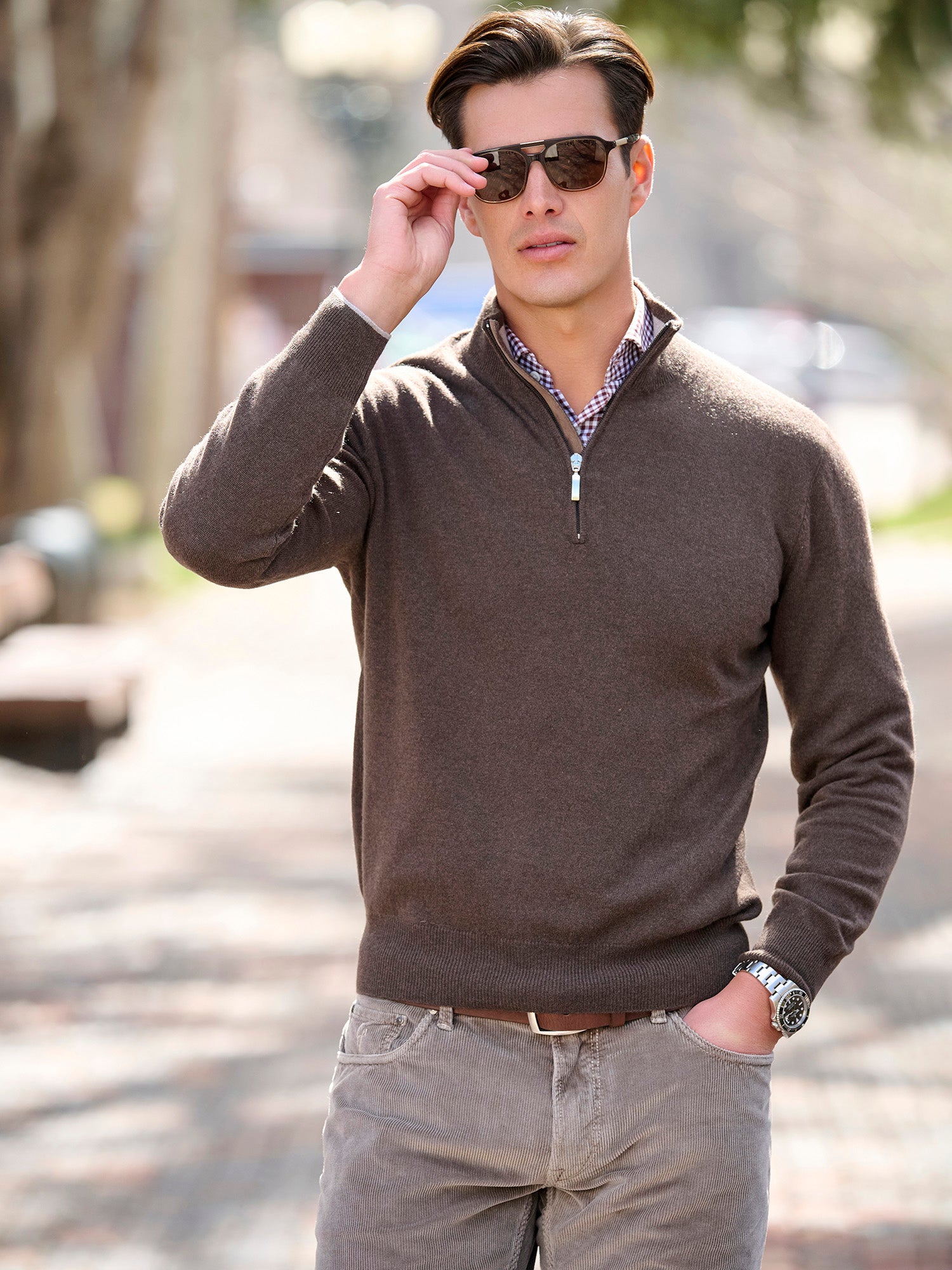 S.A　1011 Space Force Insider Quarter Zip Pullover – Antigua Apparel