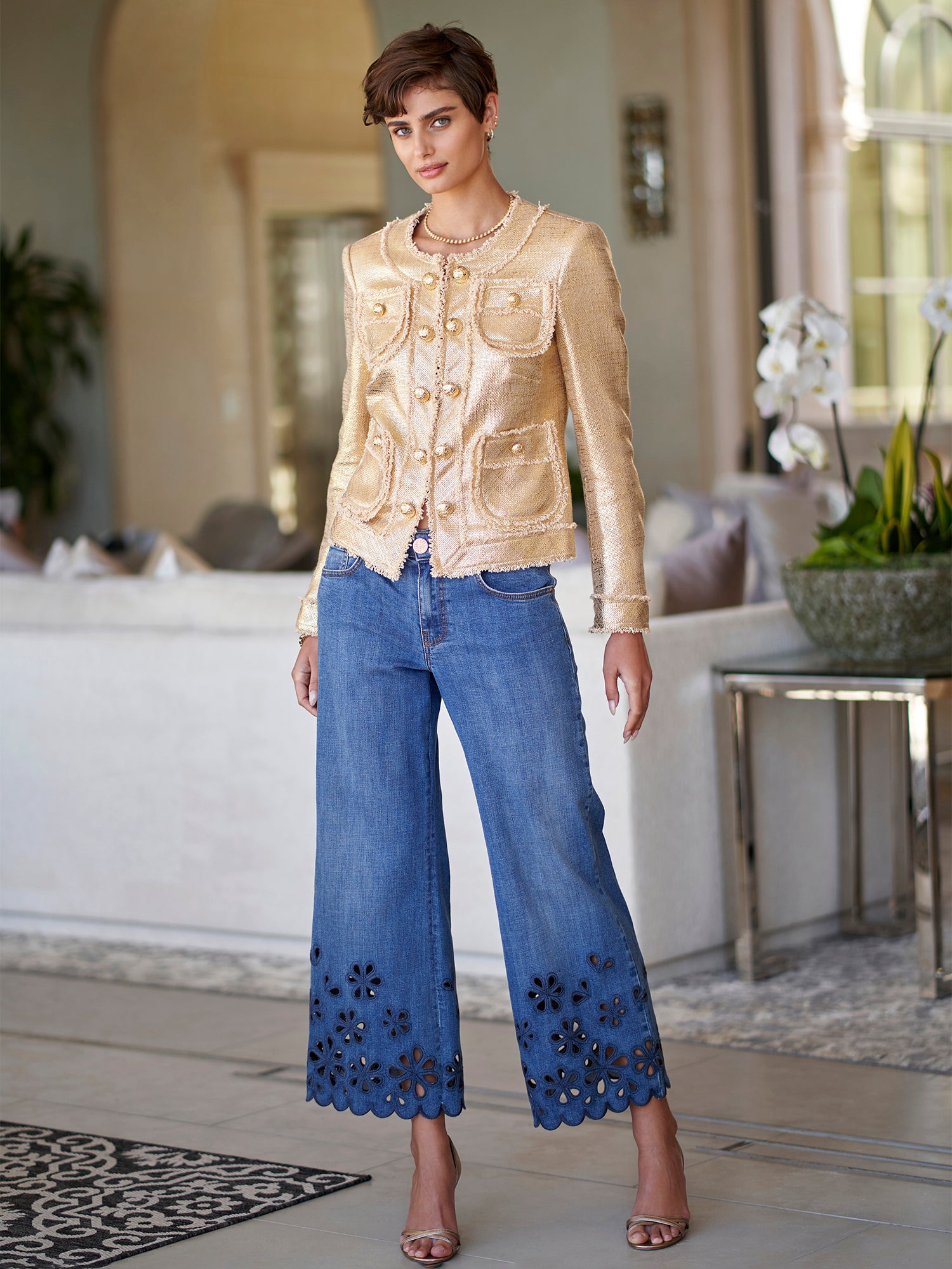 Michon Eyelet Jean