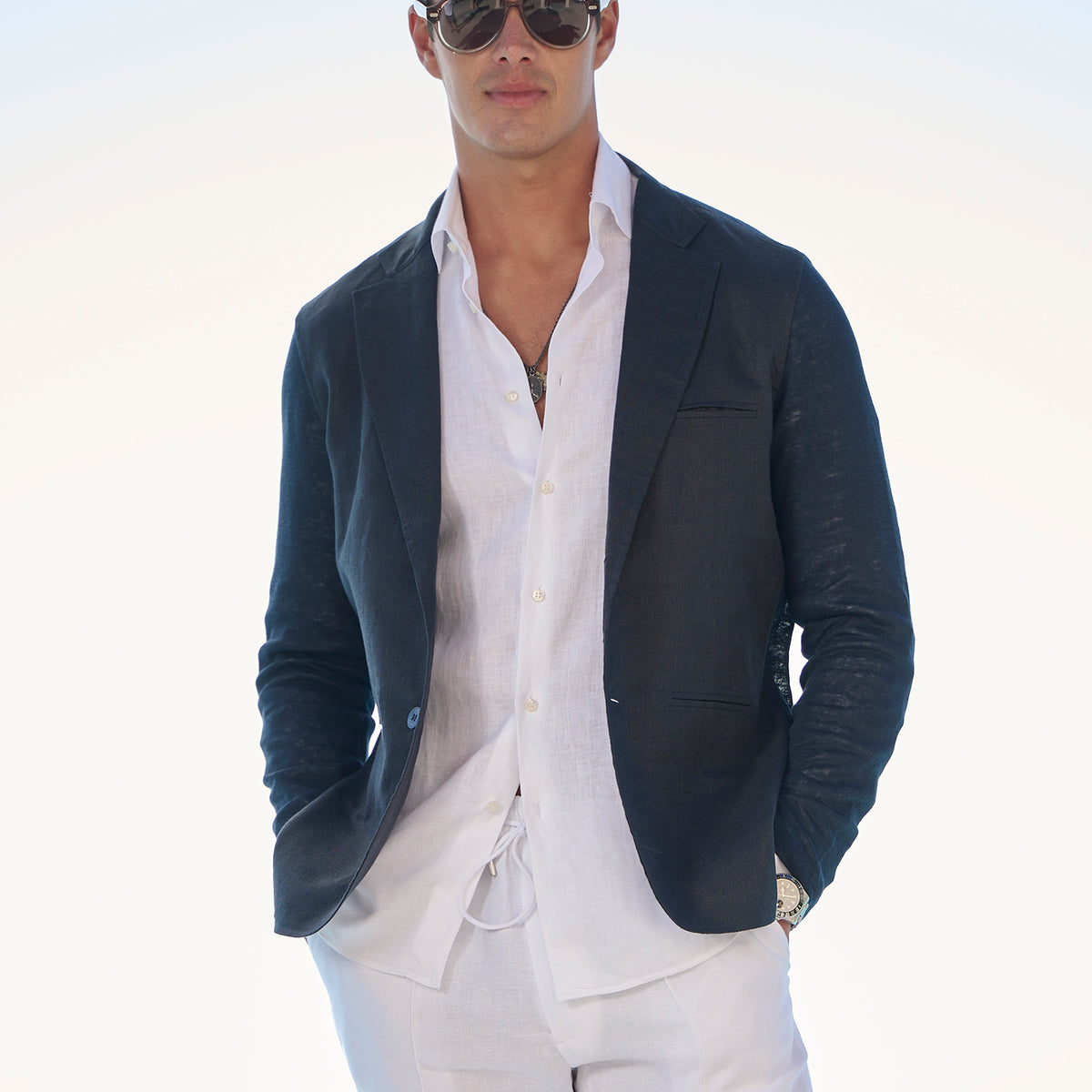 Linen Jersey Blazer – Gorsuch