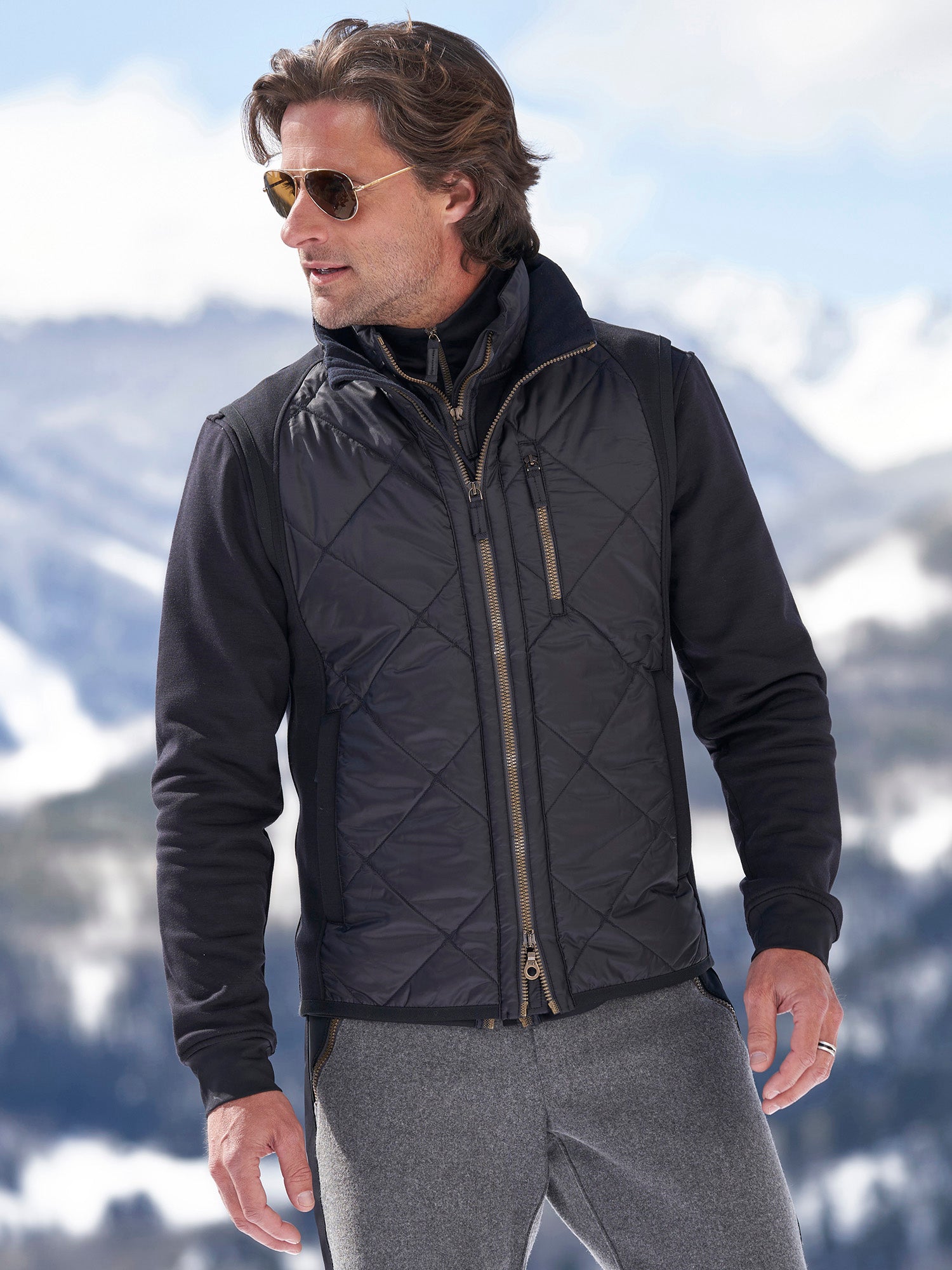 Lucas Power Stretch Ski Vest