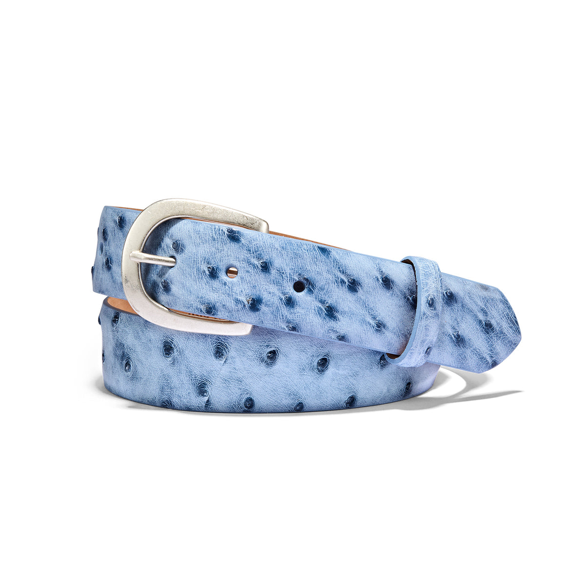 Ostrich Leather Belt – Gorsuch display picture 3