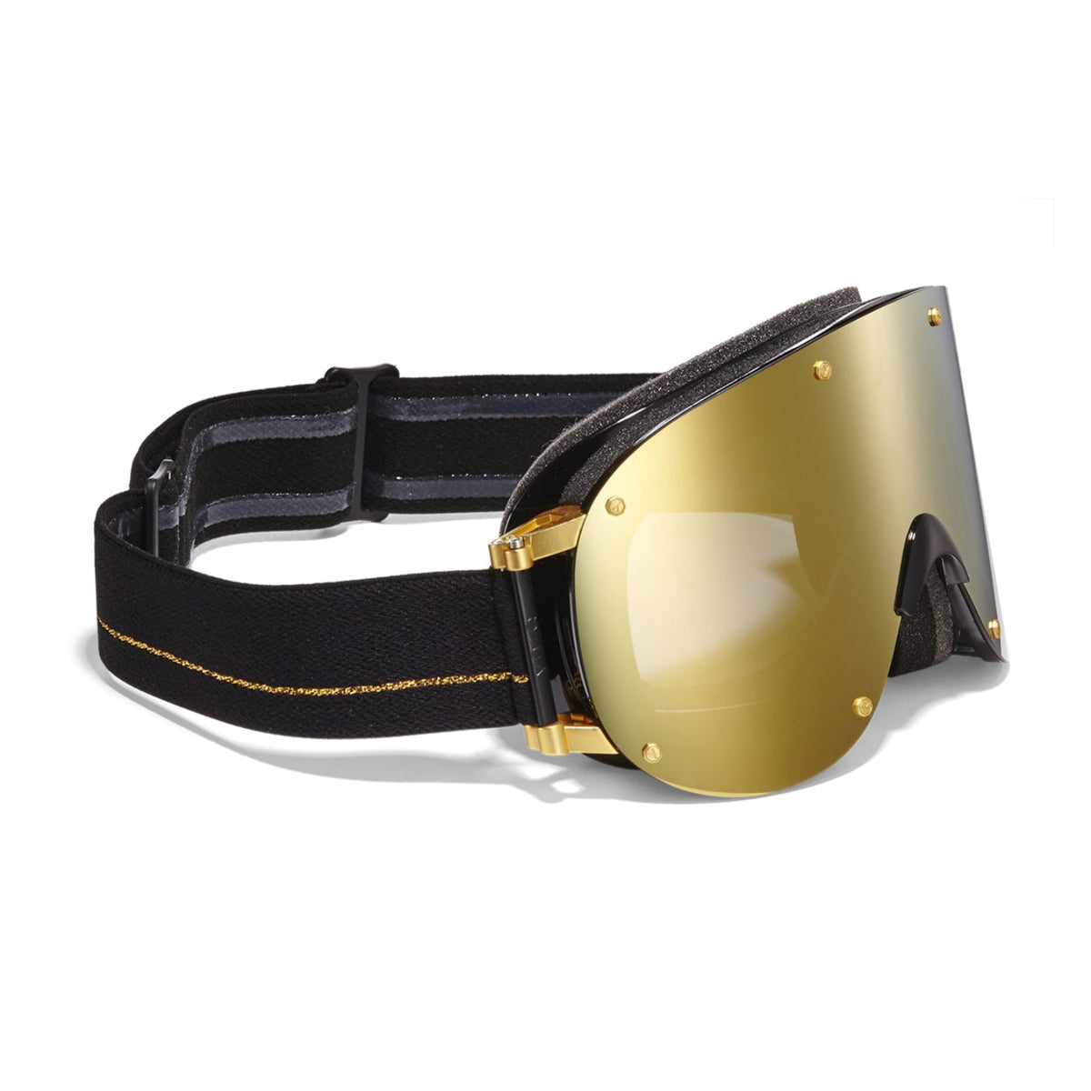 gold ski goggles Model Four Fnatic Gear Flick 2 Unleash the full potential MATTE GRAVY Limited Edition Supertech Air Gold Jersey (Size):2XL