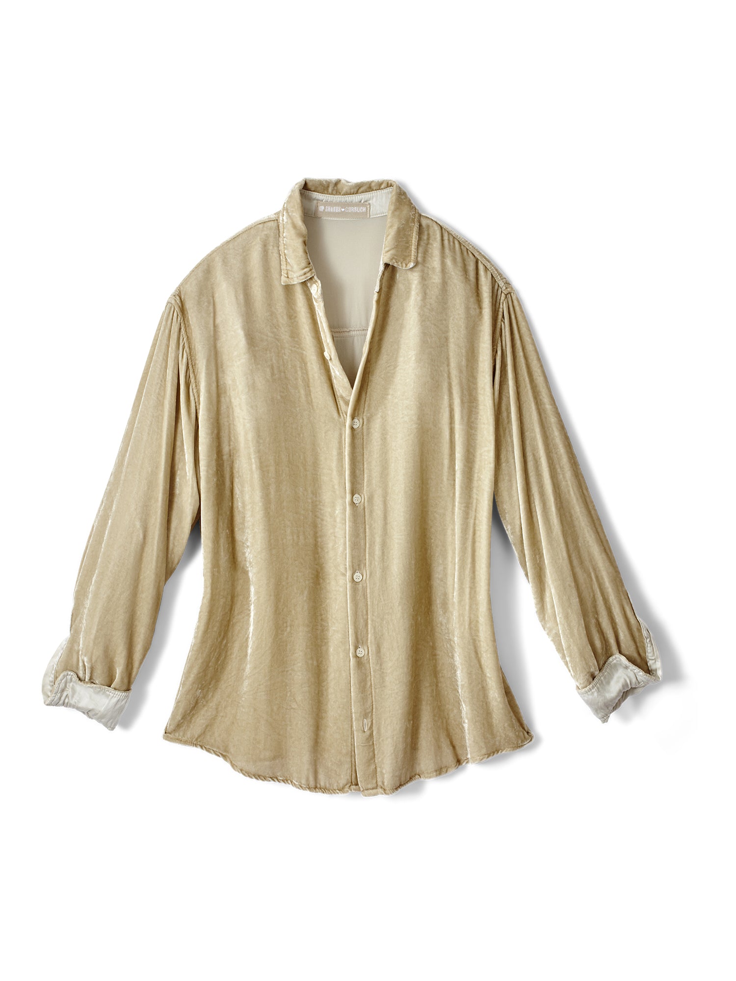 Alana Washed Velvet Shirt – Gorsuch