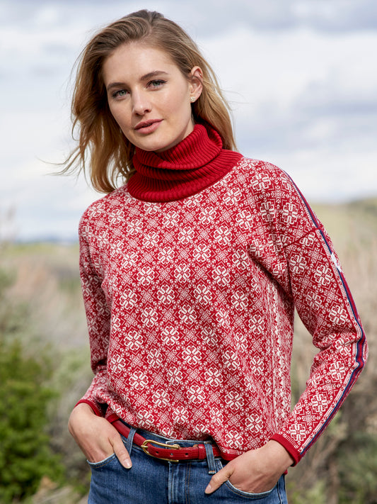Frida Nordic Turtleneck Sweater