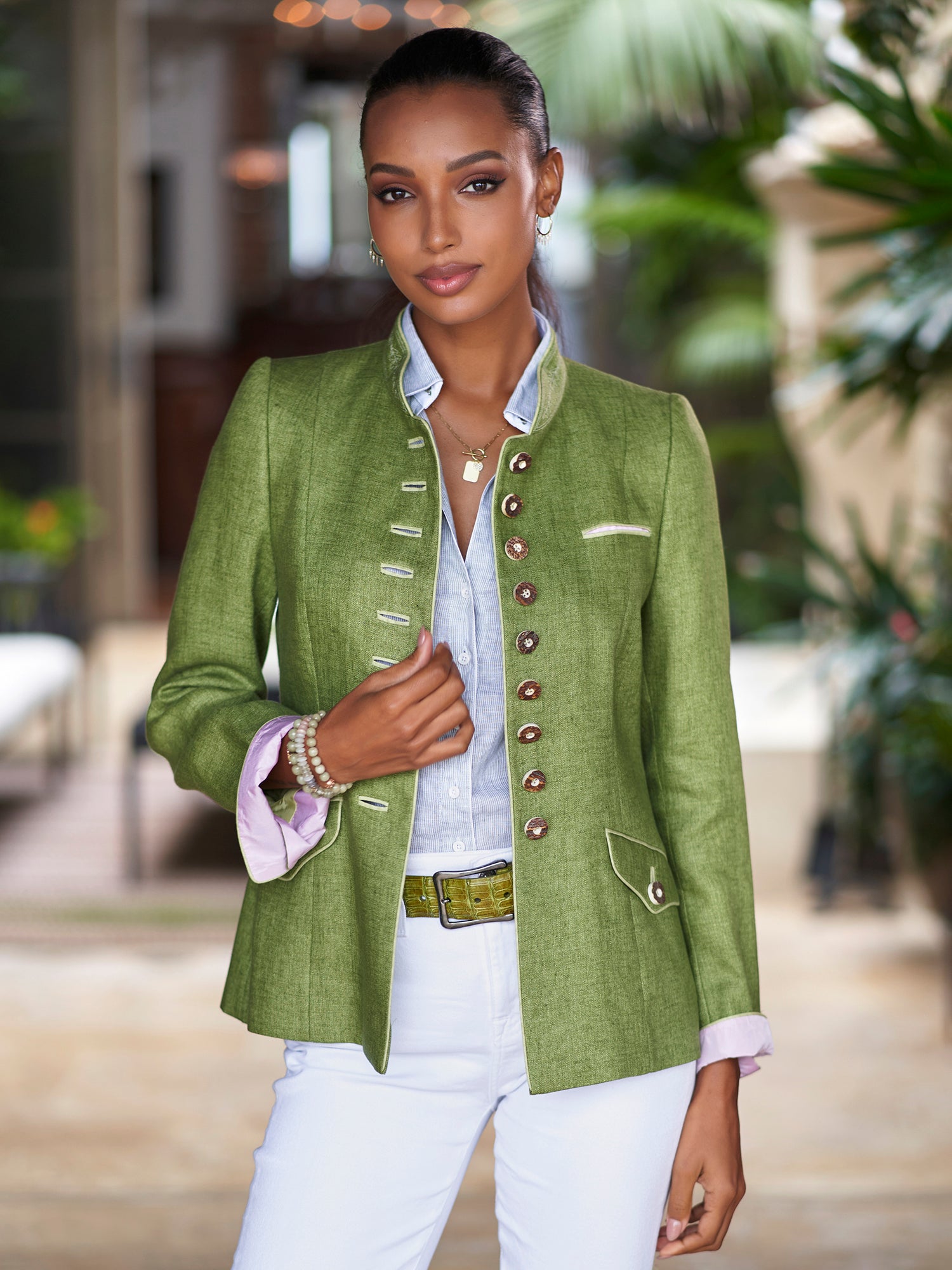 Casablanca Linen Jacket