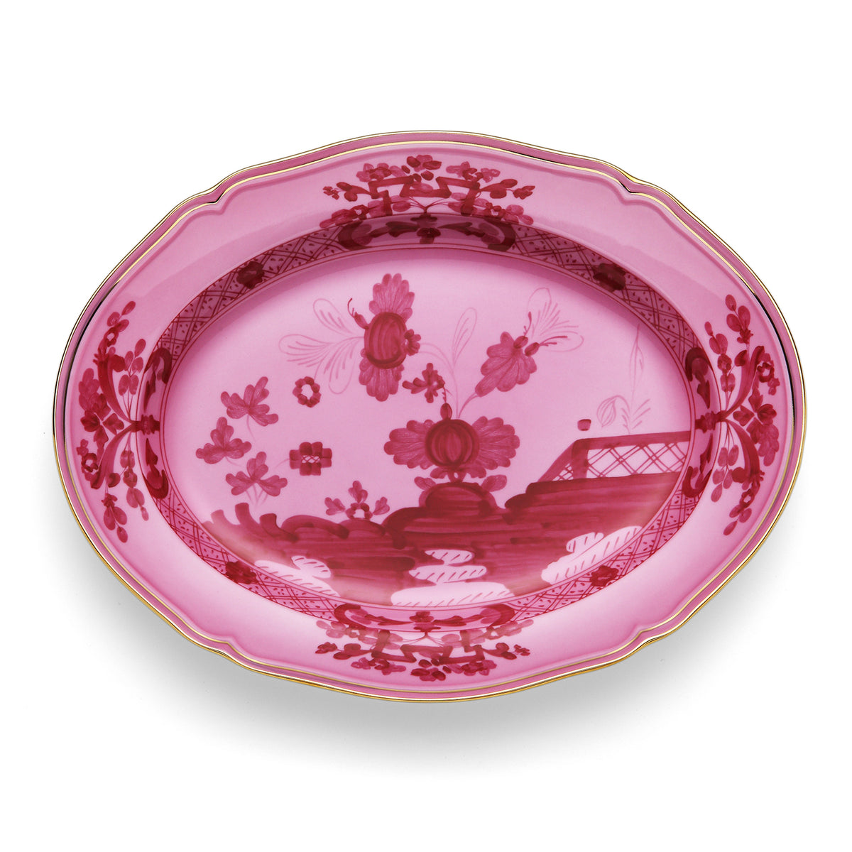 'Oriente Italiano' deep serving plate  Trays