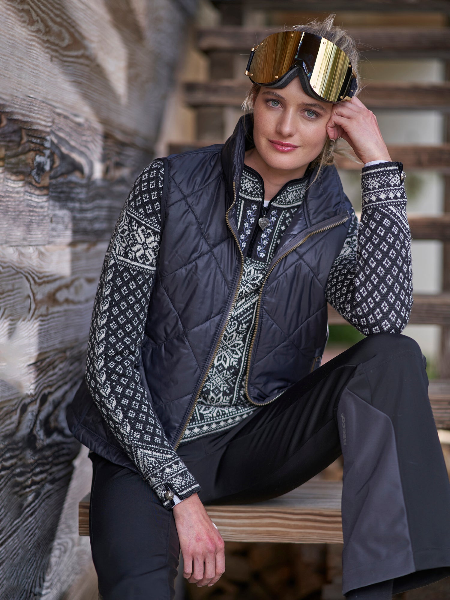 トップス PALACE 25SPRING PATCHWORK ZIP KNIT BLACK Patchwork Zip Knit Black - Spring 2025 - Palace Community