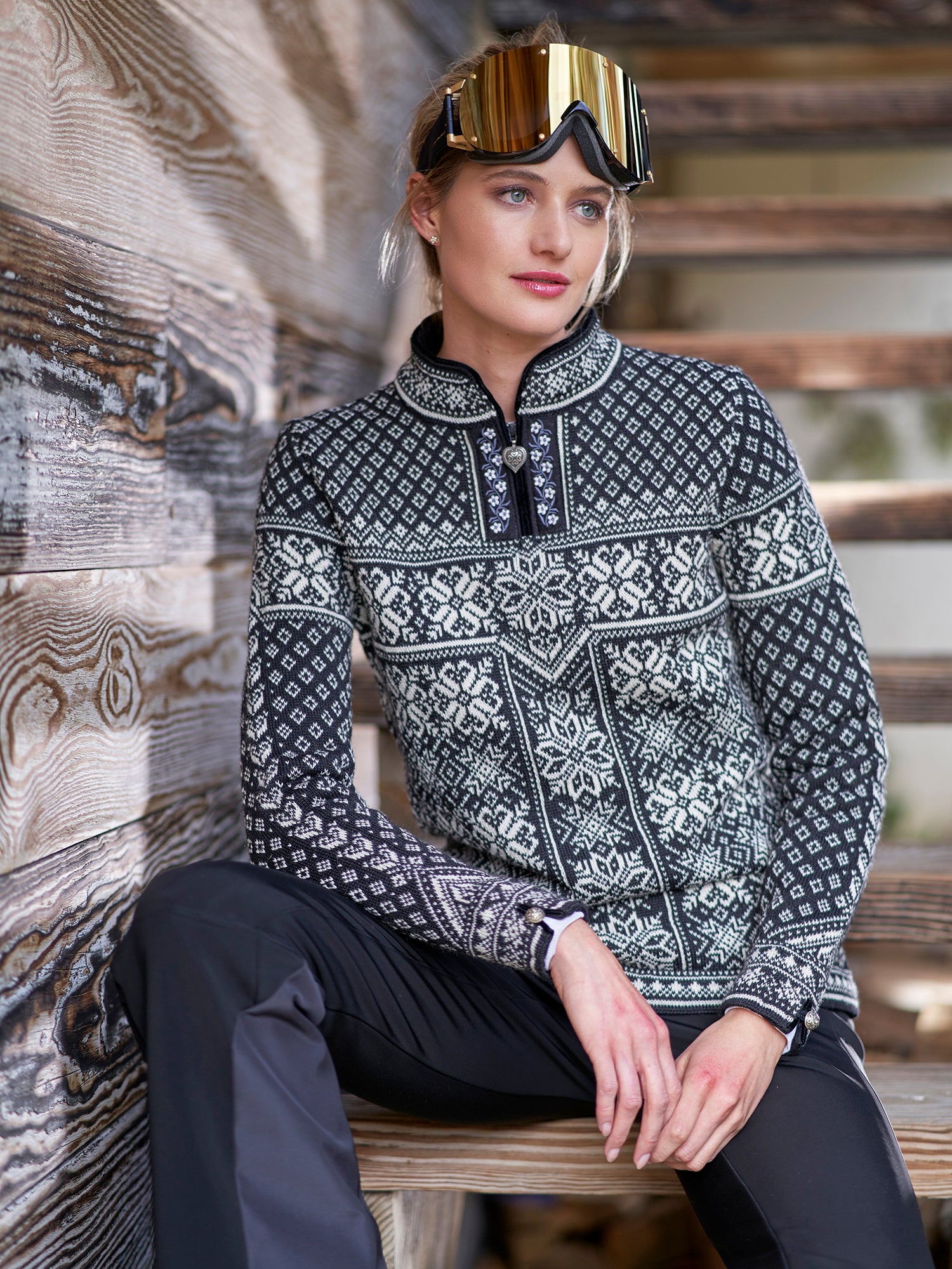 トップス PALACE 25SPRING PATCHWORK ZIP KNIT BLACK PATCHWORK ZIP KNIT | PALACE SKATEBOARDS