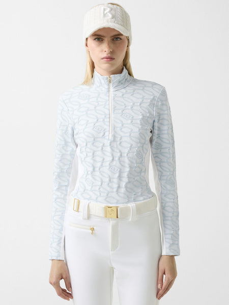 Jasmina Jacquard Jersey Tec Turtleneck – Gorsuch