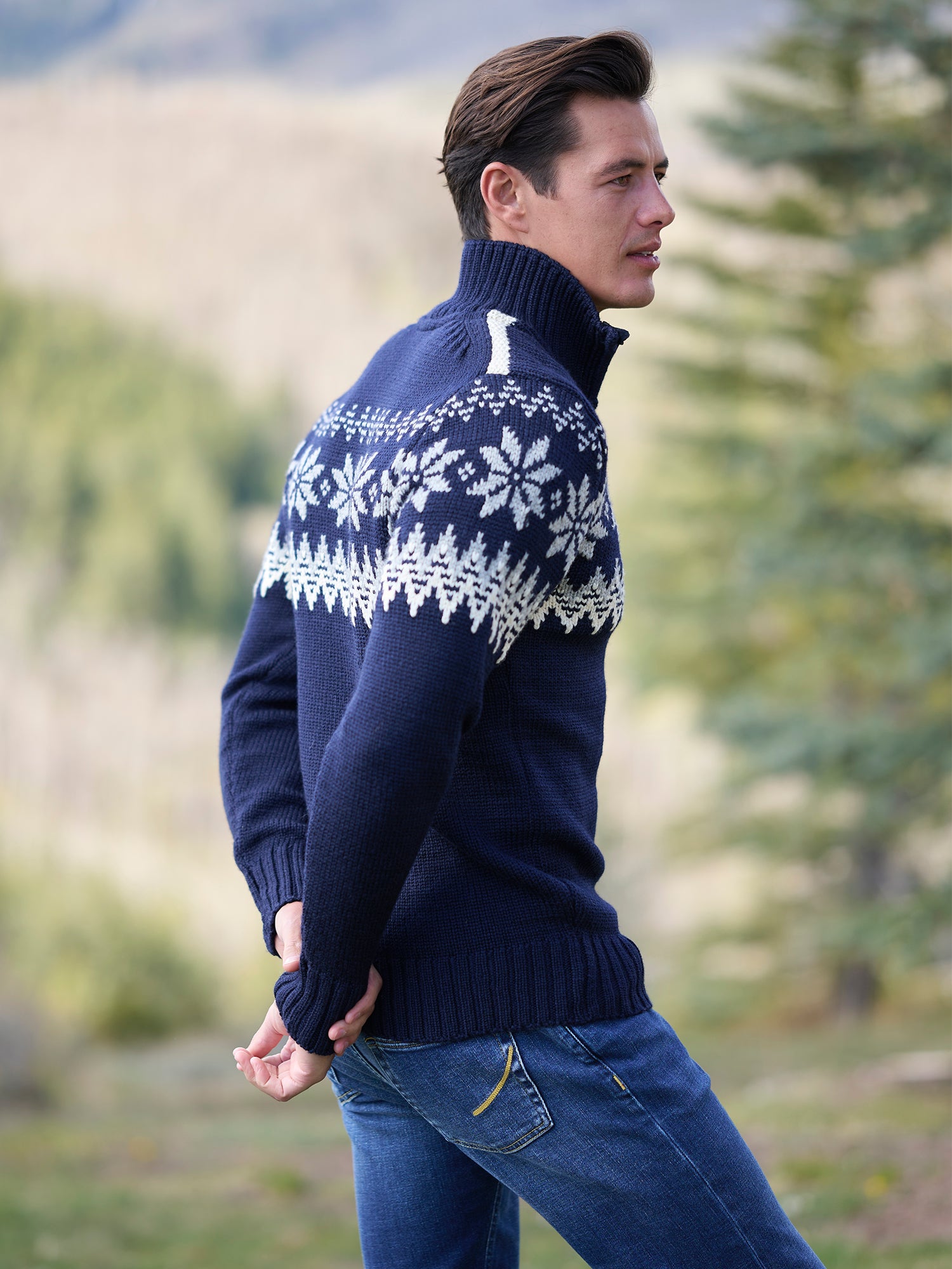 希少デザイン　upperupper 3Dニット　ヴィンテージ　メンズ　サルエル Dale Of Norway Mens – Gorsuch