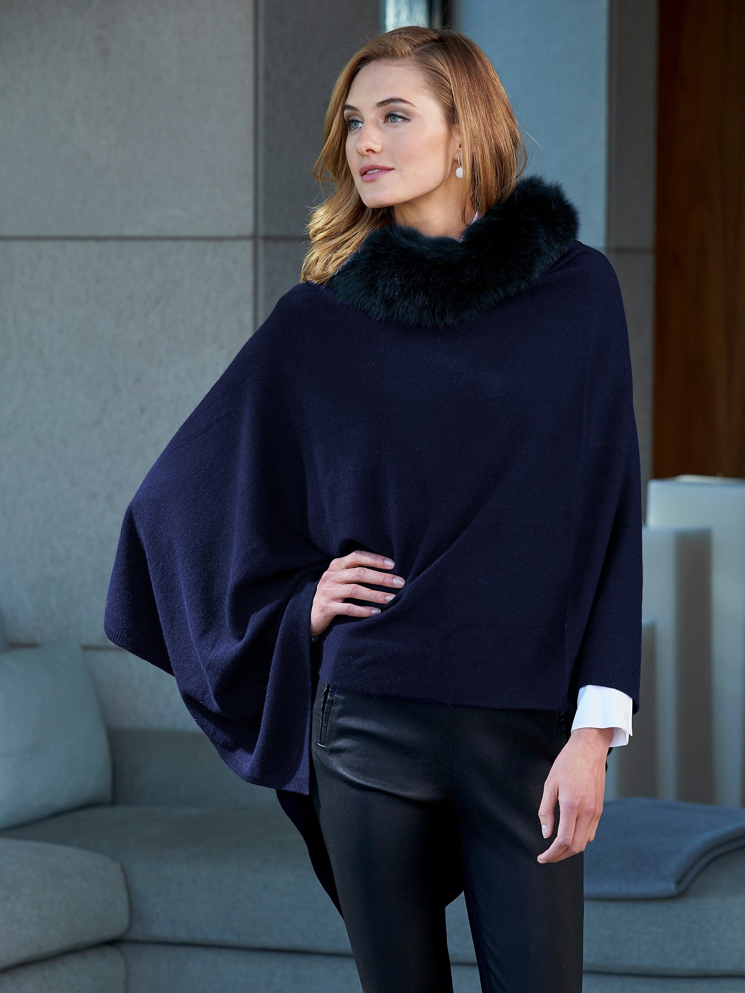 Maddy Cashmere Poncho – Gorsuch