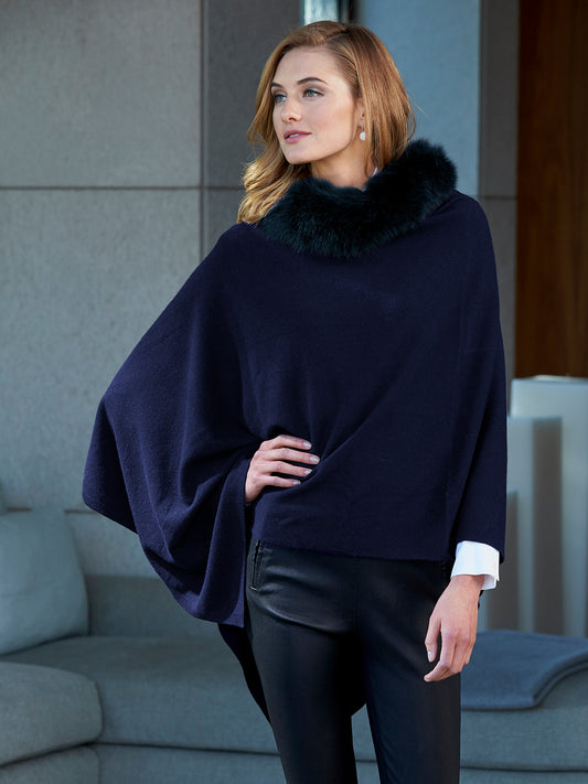 Maddy Cashmere Poncho