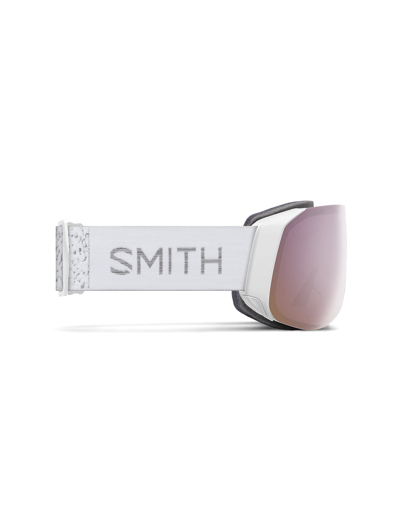 WHITE KNIT/ROSE GOLD