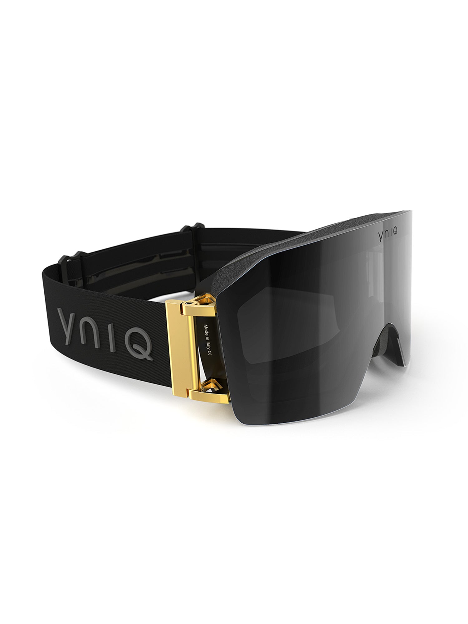 YNIQゴーグル　BLACK ALL GOLD YNIQ FOUR BLACK ALL GOLD - Ski goggles
