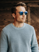 GREY/BLUE