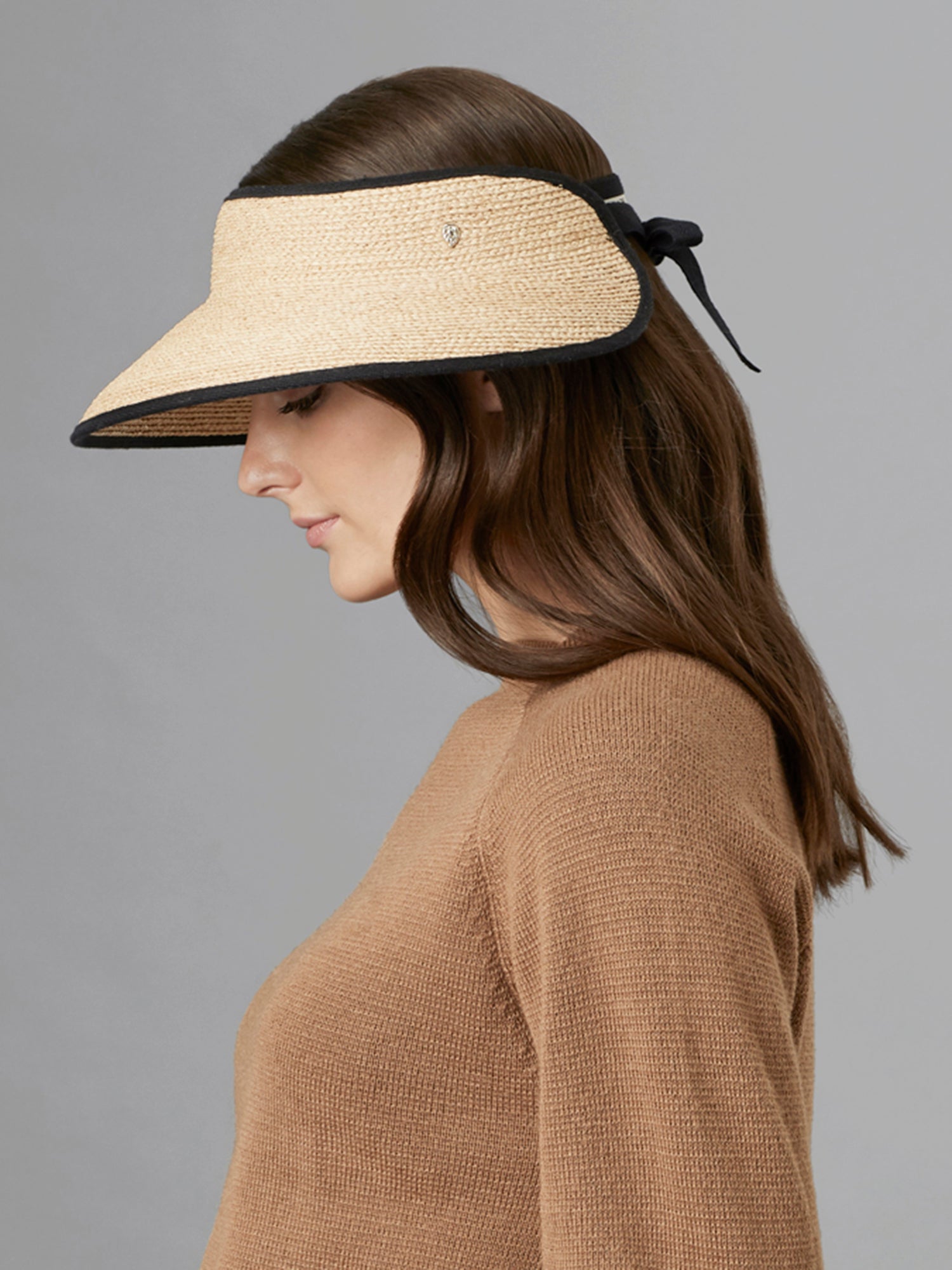 Mita Wide Brim Raffia Visor – Gorsuch