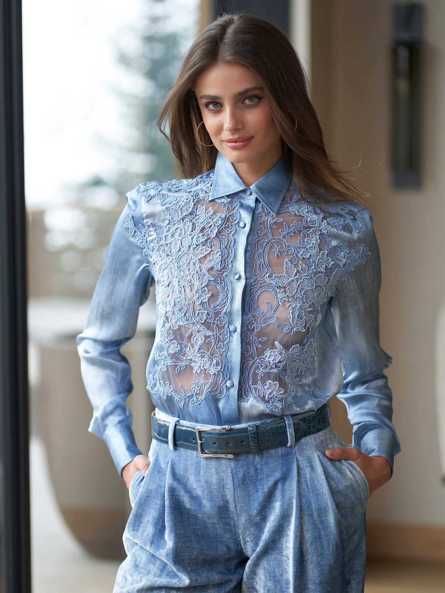 Senta Lace Blouse