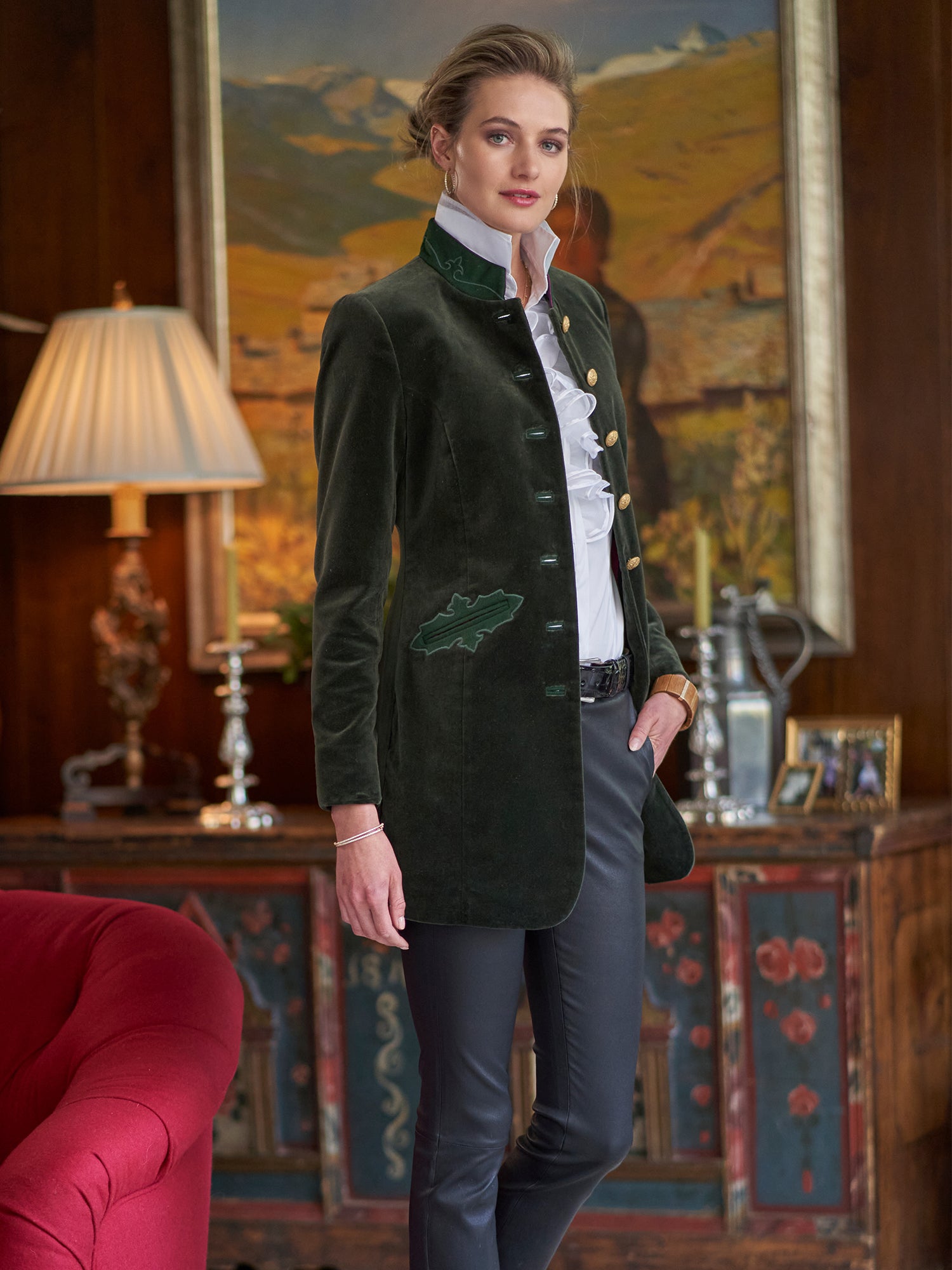 Inga Velvet Jacket – Gorsuch