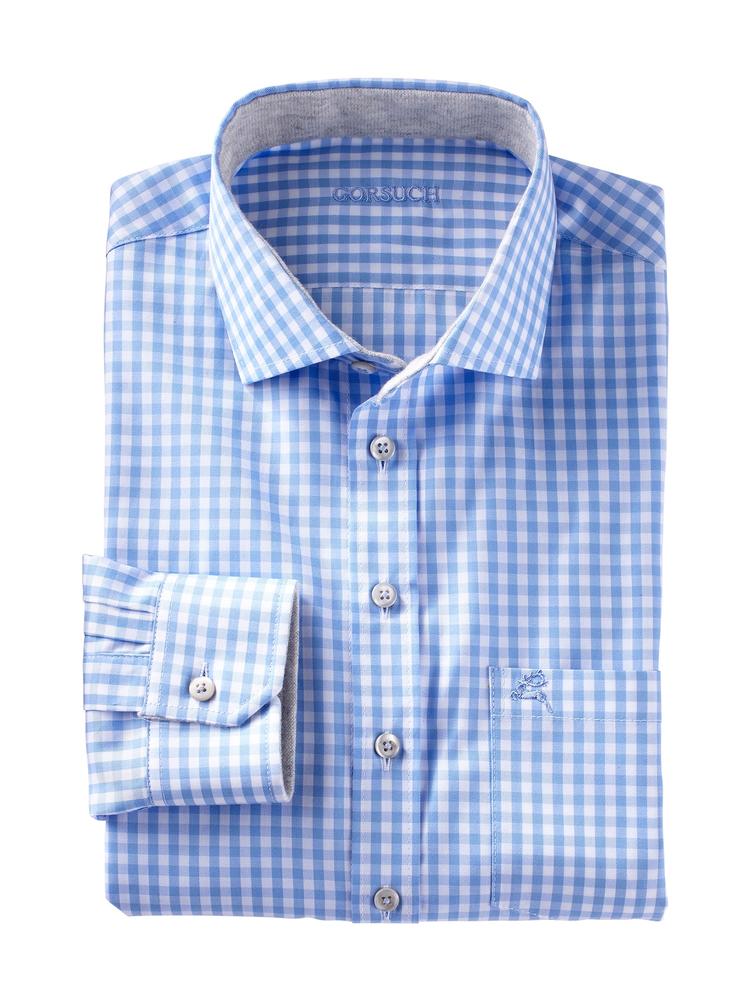LIGHT BLUE CHECK