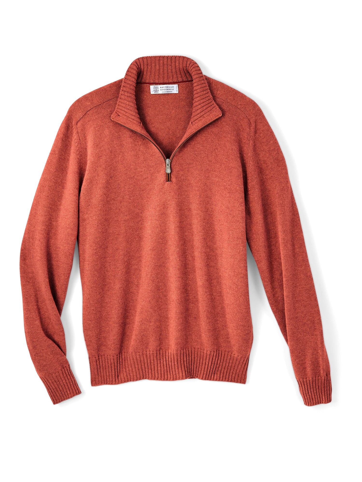 maron☆ Marco Cashmere Quarter Zip Sweater – Gorsuch