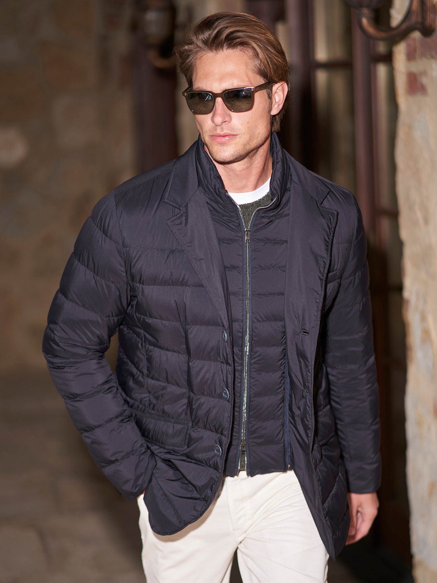 Lagiacca Ultralight Down Quilted Blazer – Gorsuch