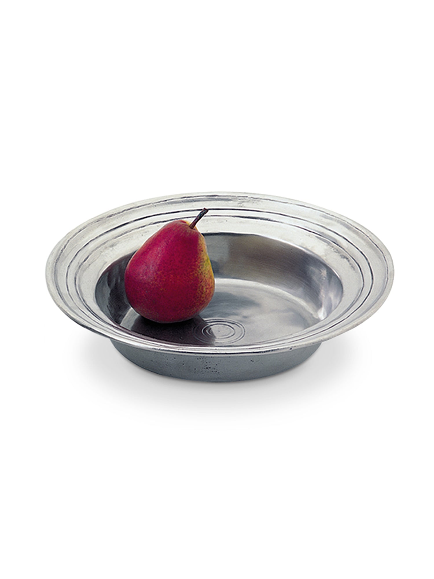 Medium Rimmed Bowl - PEWTER / ONE SIZE