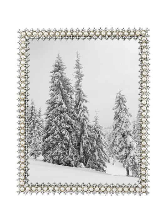 Crystal & Pearl Frame 8X10