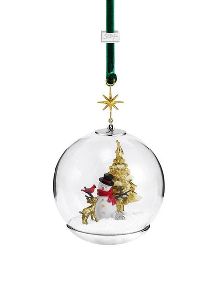 Snowman and Forest Friends Snow Globe Ornament – Gorsuch