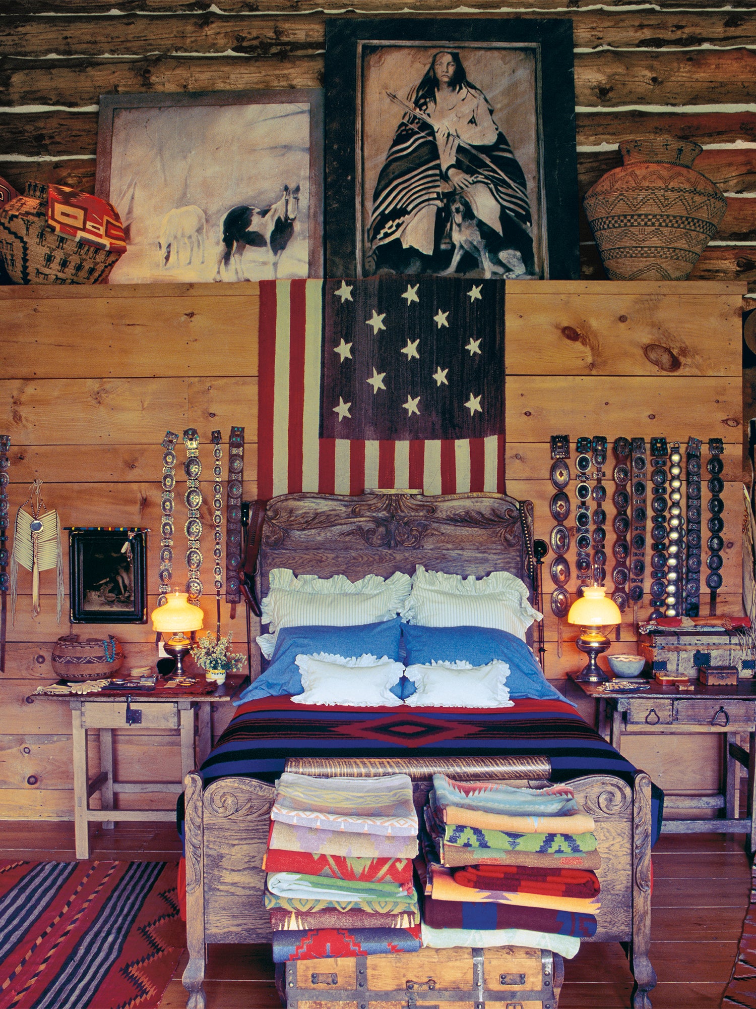 Ralph Lauren Ranch Style Living Rooms
