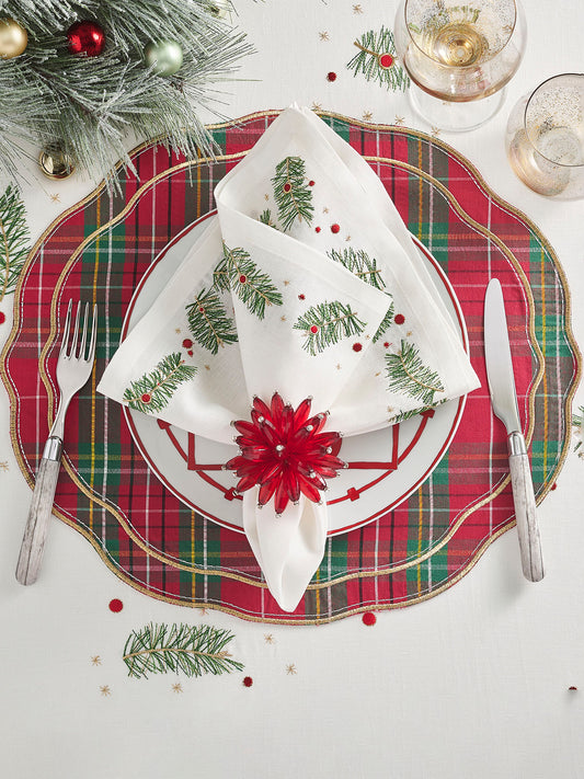 Traditional Plaid Placemat