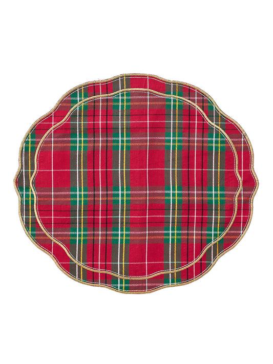 Traditional Plaid Placemat