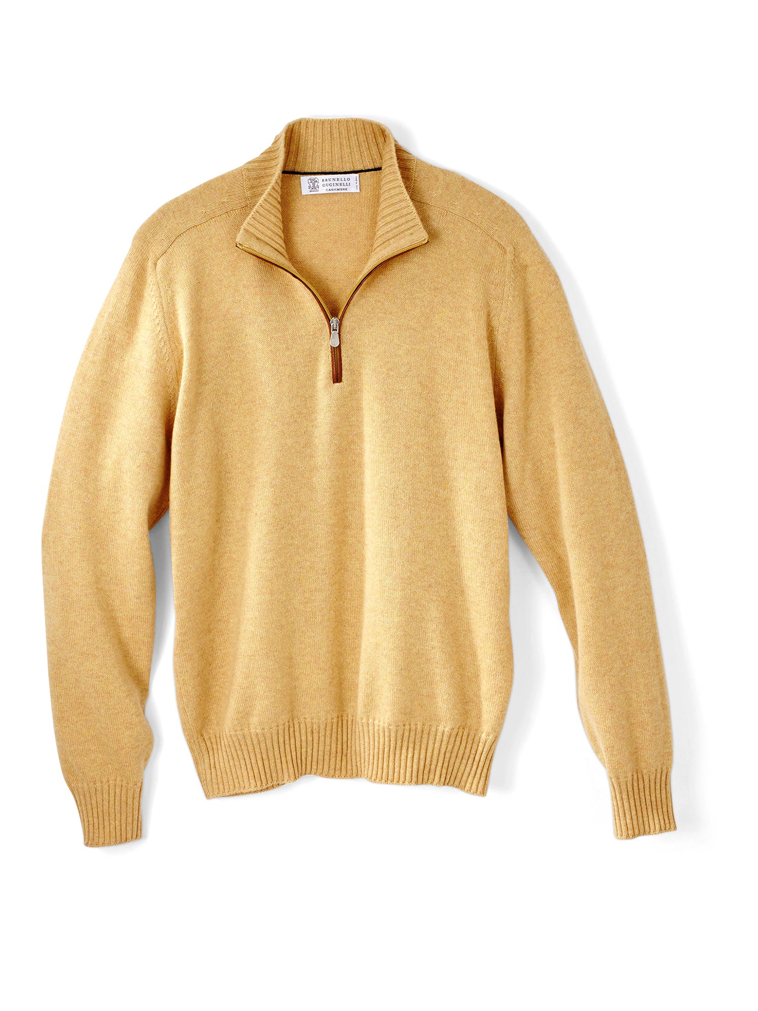 Marco Cashmere Quarter Zip Sweater