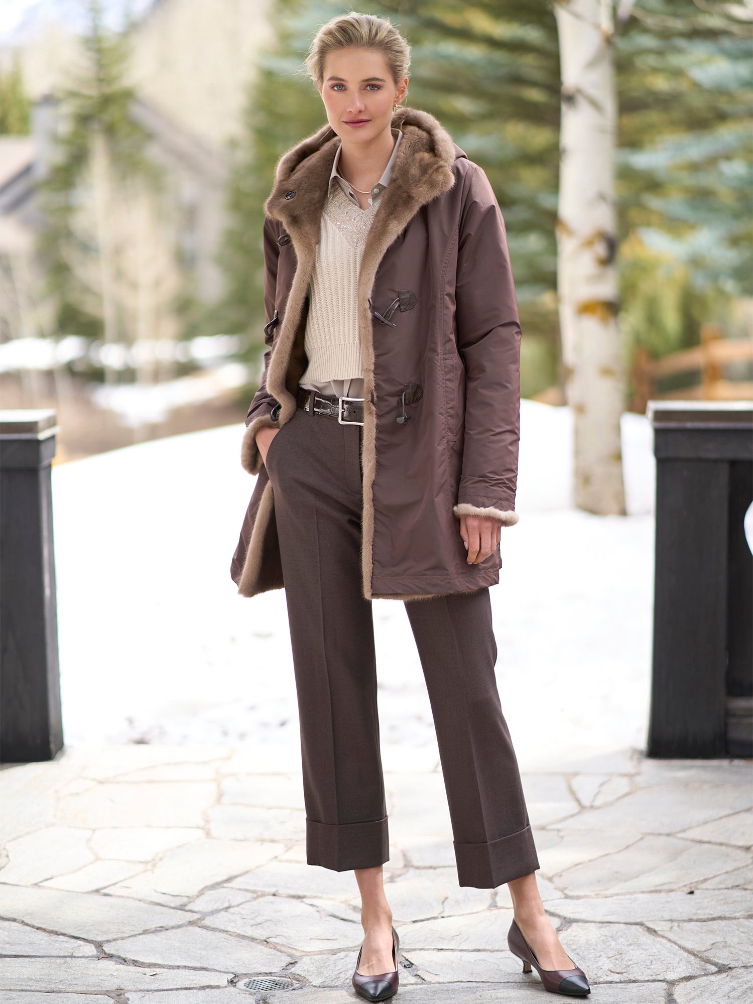 Luna Reversible Mink Coat – Gorsuch
