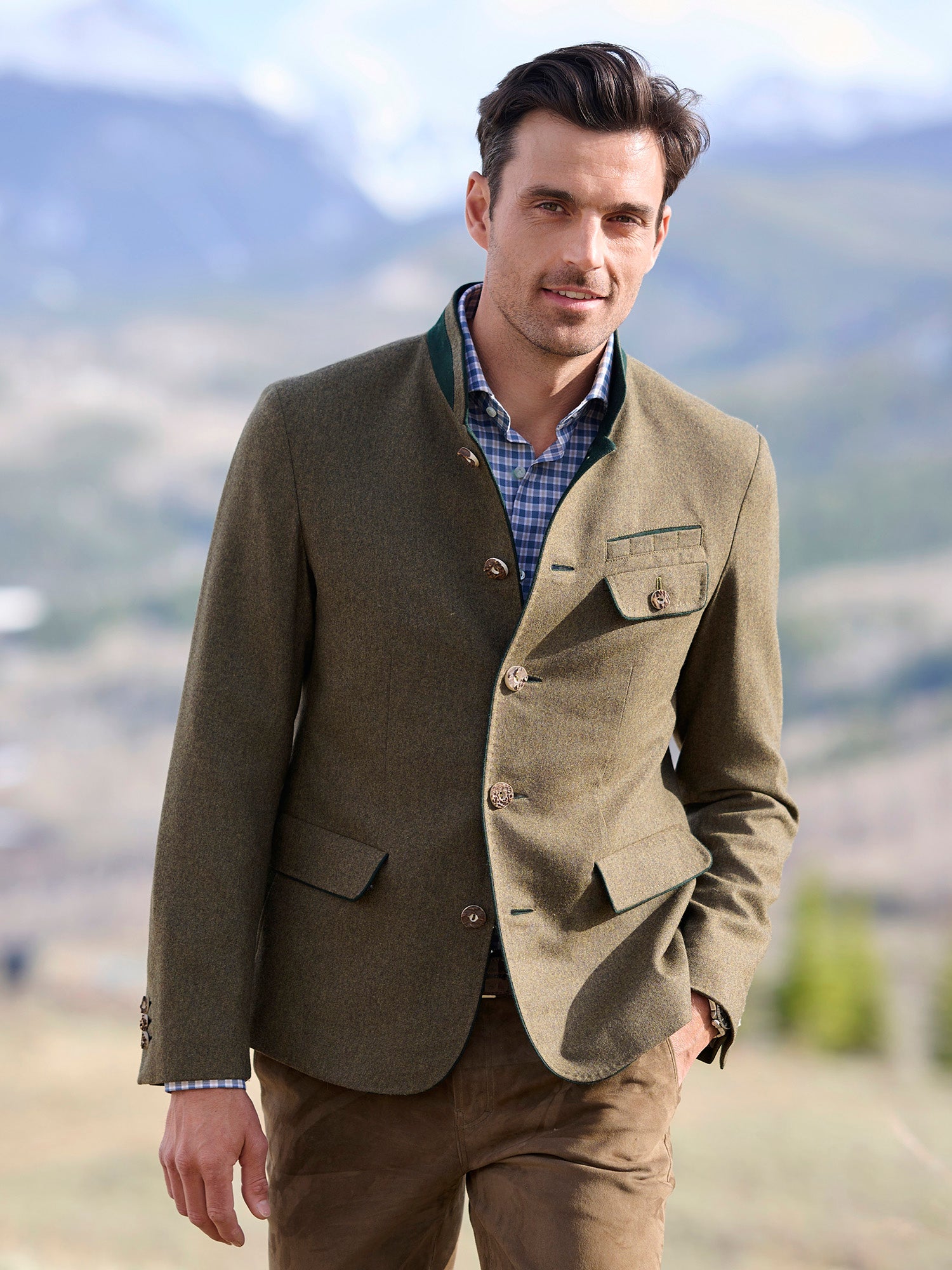 【定番】Selvage Wool Jacket Jakob Wool Jacket – Gorsuch