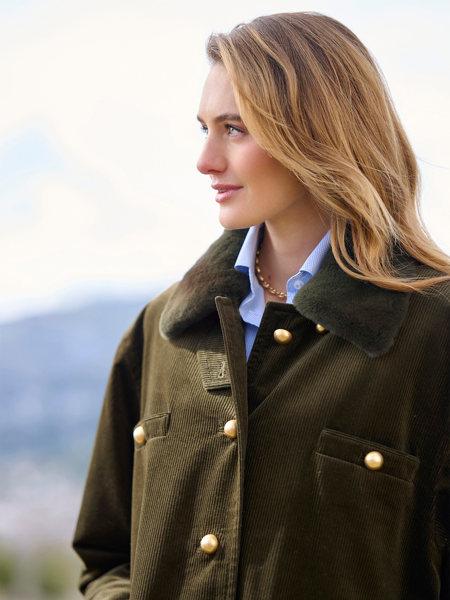 Celena Corduroy Coat – Gorsuch