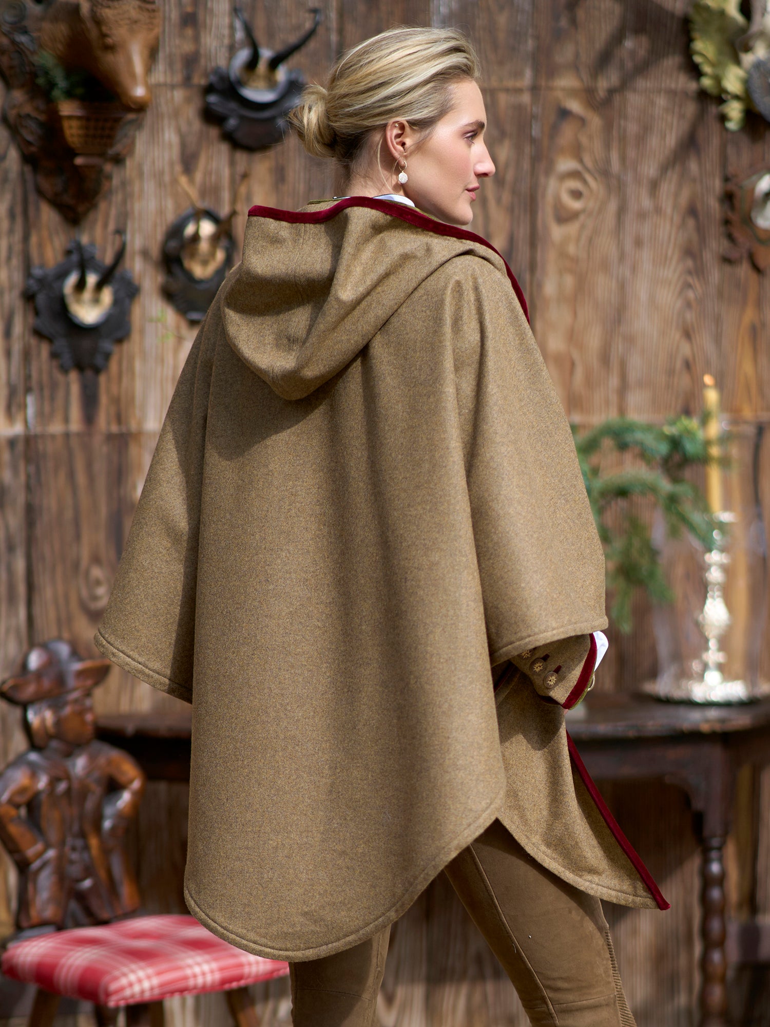 Germany製 Vintage LODEN Coat ローデン　Poncho vintage Loden cape coat – 86 Vintage
