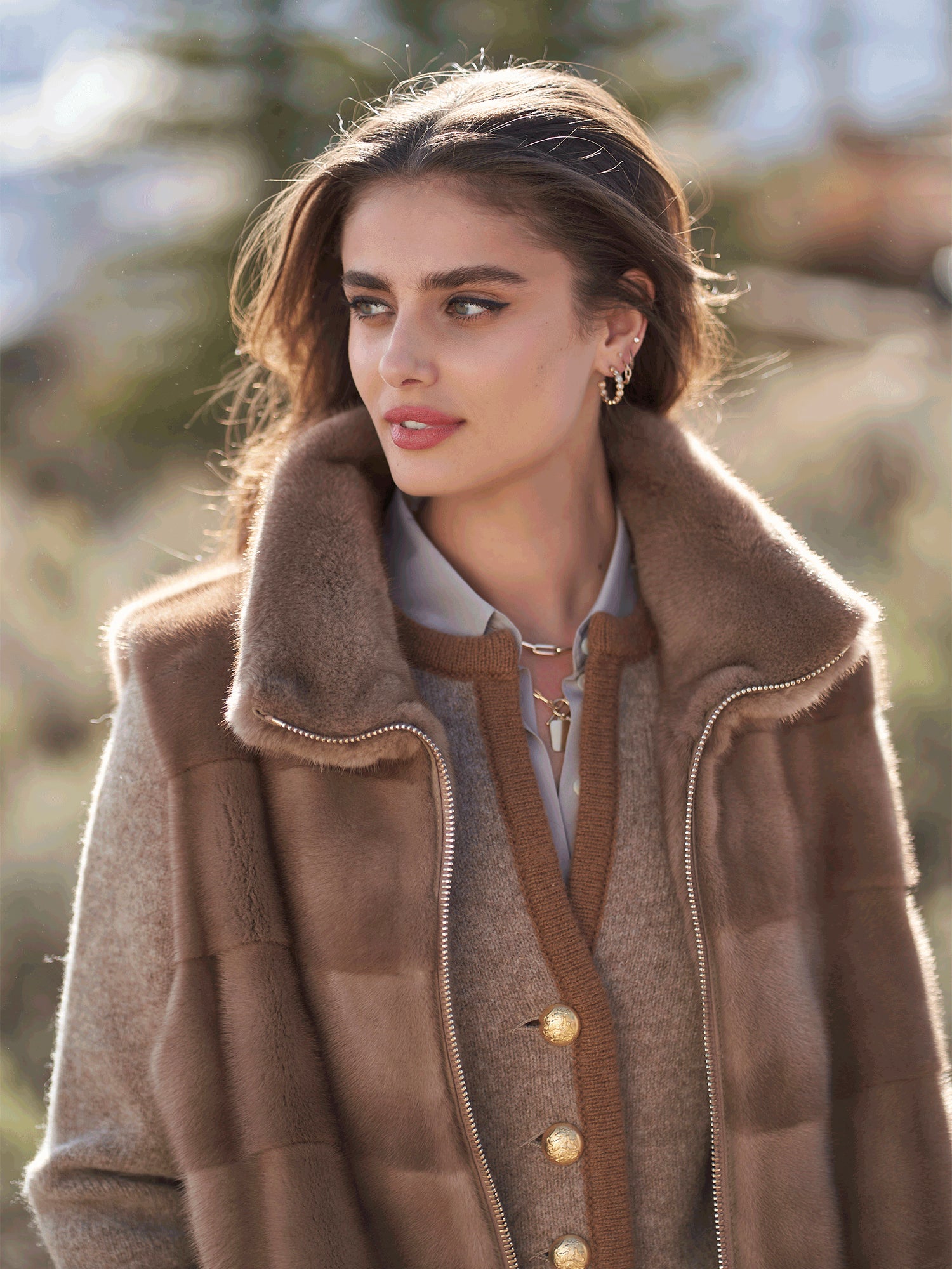 Serena Mink Fur Vest