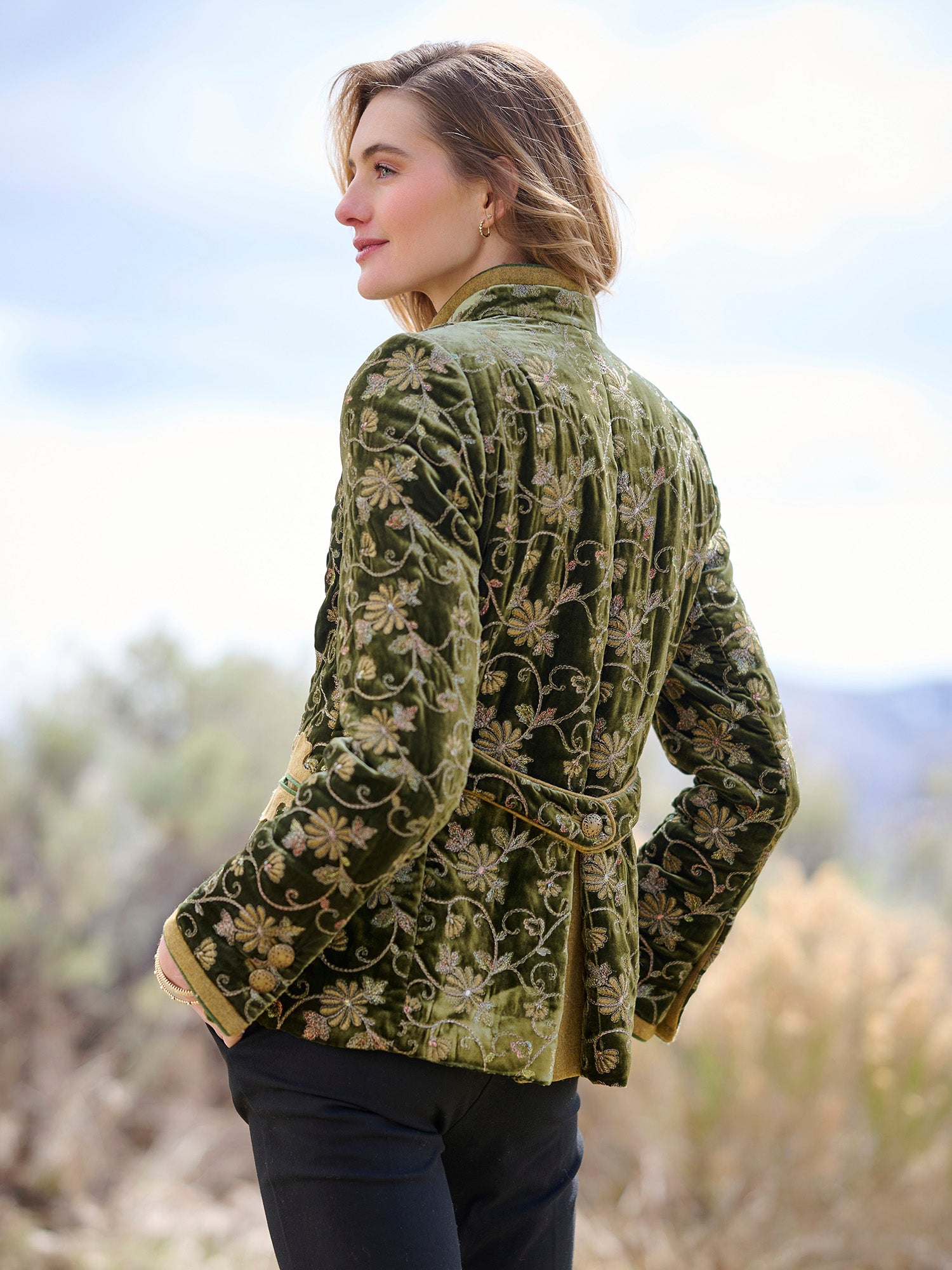 velvet microセットアップ（ジャケット） 25年AW新作】【セットアップ対応】VELVET SHORT ジャケット（ブルゾン