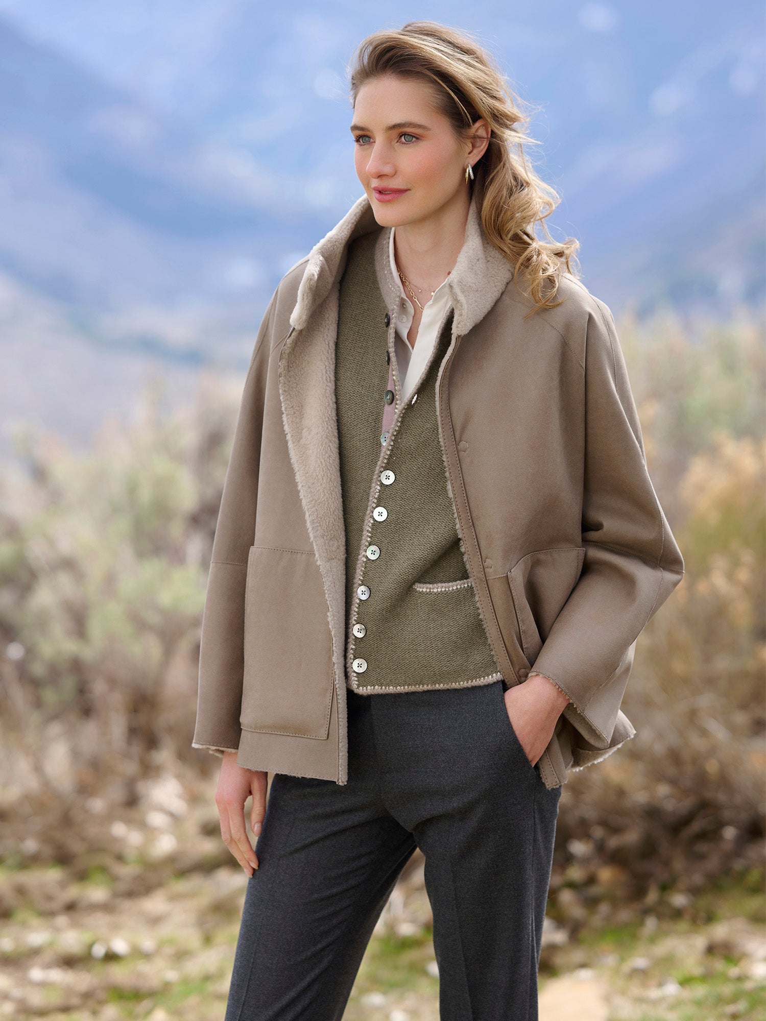 Grace Reversible Shearling Coat – Gorsuch