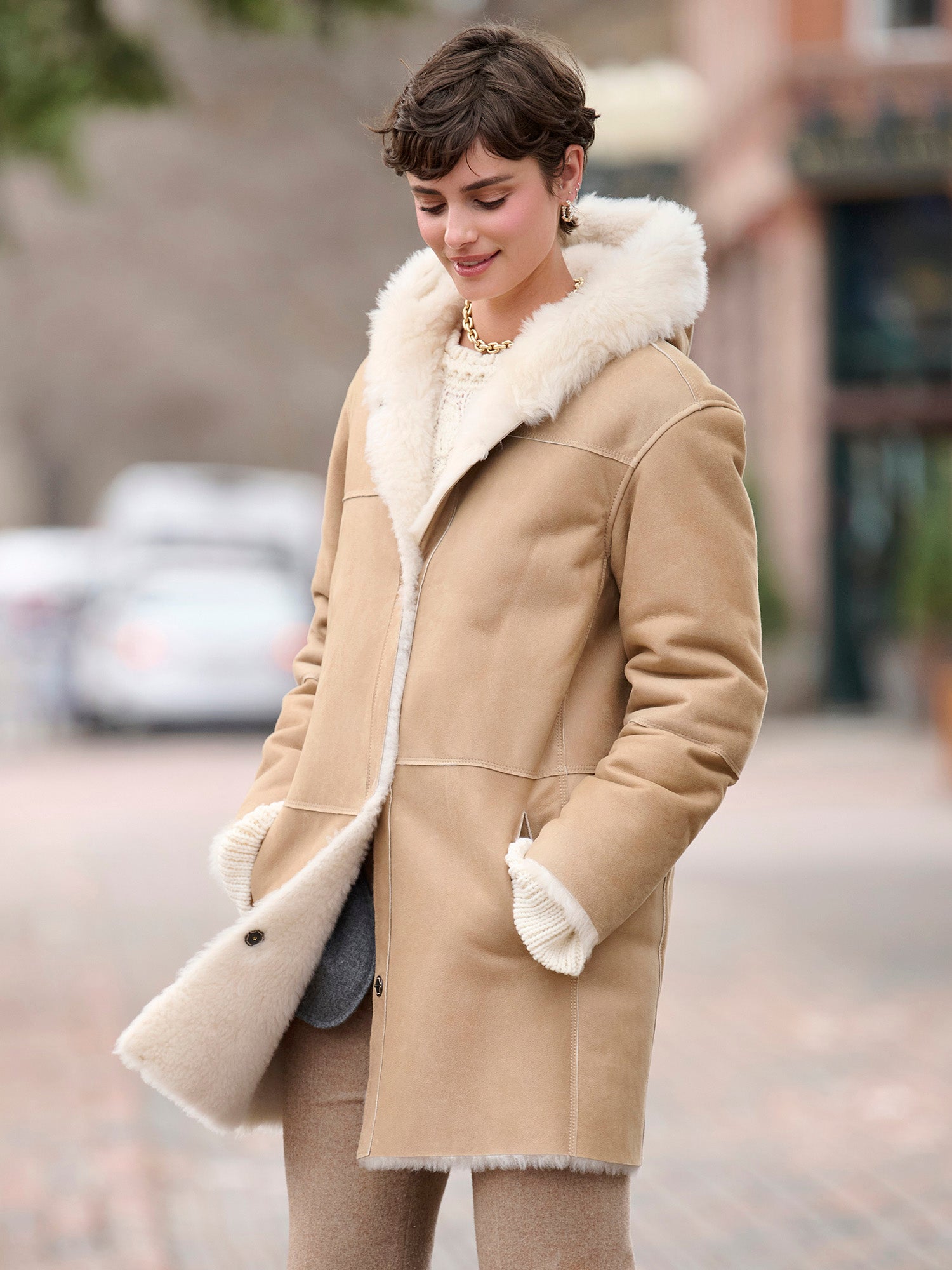 Olivera Reversible Shearling Coat – Gorsuch