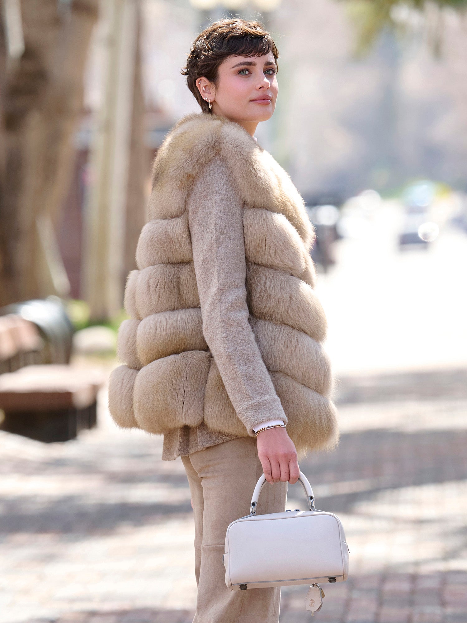 【 HOUGA 】kiki frill vest #white Kiki's Vest | TWP | elysewalker